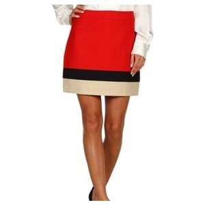 Mini Skirt Color Block Kate‎ Spade Evan Skirt Size 6